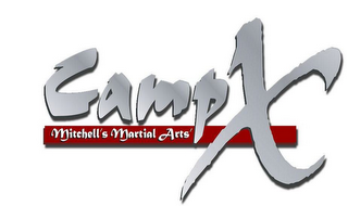 CAMP X MITCHELL'S MARTIAL ARTS logo