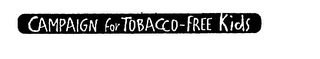 CAMPAIGN FOR TOBACCO-FREE KIDS logo