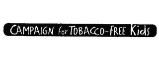 CAMPAIGN FOR TOBACCO-FREE KIDS logo