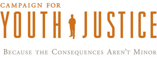 CAMPAIGN FOR YOUTH JUSTICE BECAUSE THE CONSEQUENCES AREN'T MINOR logo