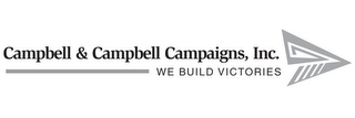 CAMPBELL & CAMPBELL CAMPAIGNS, INC. WE BUILD VICTORIES logo