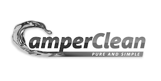 CAMPERCLEAN PURE AND SIMPLE logo