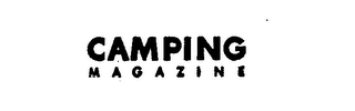 CAMPING MAGAZINE logo