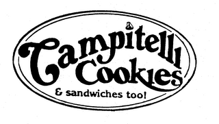 CAMPITELLI COOKIES & SANDWICHES TOO! logo