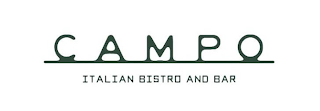 CAMPO ITALIAN BISTRO AND BAR logo