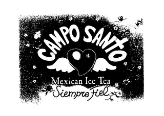 CAMPO SANTO MEXICAN ICE TEA SIEMPRE FIEL logo