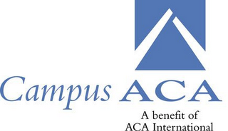 CAMPUS ACA A BENEFIT OF ACA INTERNATIONAL logo
