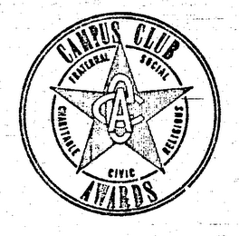 CAMPUS CLUB AWARDS logo