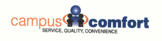 CAMPUS COMFORT SERVICE, QUALITY, CONVENIENCE logo