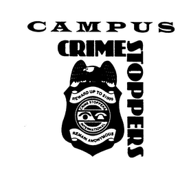 CAMPUS CRIME STOPPERS logo