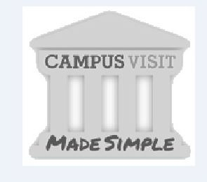 CAMPUS VISIT MADE SIMPLE logo