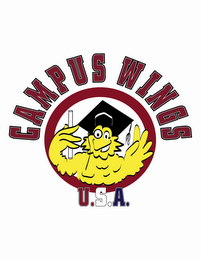 CAMPUS WINGS U.S.A. logo