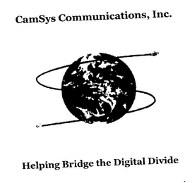 CAMSYS COMMUNICATIONS, INC. HELPING BRIDGE THE DIGITAL DIVIDE logo
