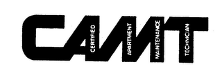 CAMT CERTIFIED APARTMENT MAINTENANCE TECHNICIAN logo