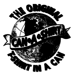 CAN-A-SHIRT THE ORIGINAL T-SHIRT IN A CAN logo