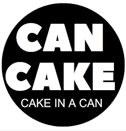 CAN CAKE CAKE IN A CAN logo