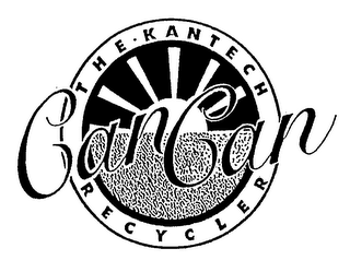 CAN CAN THE KANTECH RECYCLER logo