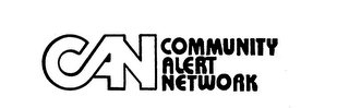 CAN COMMUNITY ALERT NETWORK logo