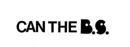 CAN THE B.S. logo