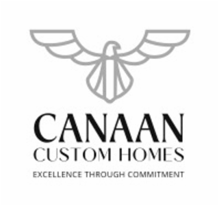 CANAAN CUSTOM HOMES EXCELLENCE THROUGH COMMITMENT logo