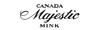 CANADA MAJESTIC MINK logo
