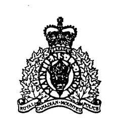 CANADA ROYAL CANADIAN MOUNTED POLICE MAINTIENS LE DROIT logo
