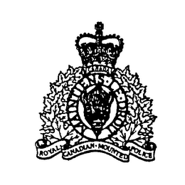 CANADA ROYAL CANADIAN MOUNTED POLICE MAINTIENS LE DROIT logo