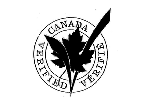 CANADA VERIFIED/VERIFIE logo