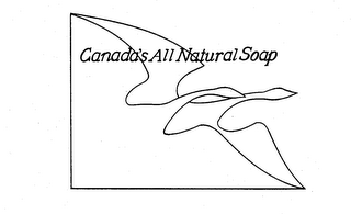 CANADA'S ALL NATURAL SOAP logo