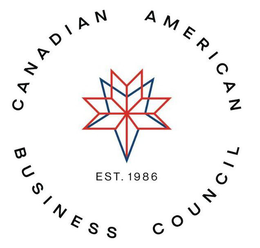 CANADIAN AMERICAN BUSINESS COUNCIL EST. 1986 logo