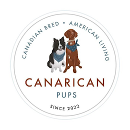 CANADIAN BRED · AMERICAN LIVING CANARICAN PUPS SINCE 2022 logo
