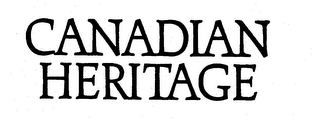 CANADIAN HERITAGE logo