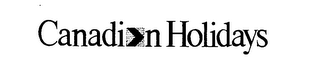 CANADIAN HOLIDAYS logo