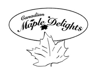 CANADIAN MAPLE DELIGHTS logo