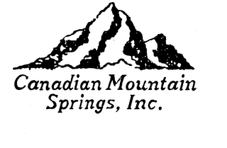 CANADIAN MOUNTAIN SPRINGS, INC. logo