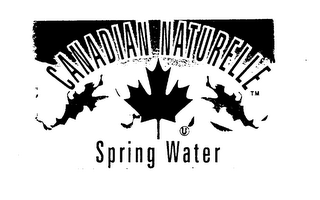 CANADIAN NATURELLE SPRING WATER logo