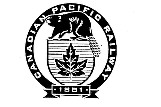 CANADIAN PACIFIC RAILWAY 1881 logo