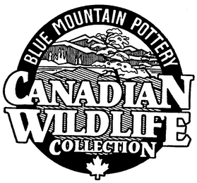 CANADIAN WILDLIFE COLLECTION BLUE MOUNTAIN POTTERY logo