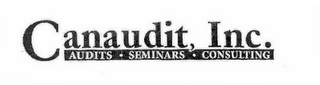 CANAUDIT, INC. AUDITS · SEMINARS · CONSULTING logo