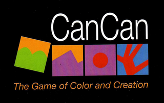 CANCAN THE GAME OF COLOR AND CREATION logo