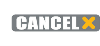 CANCEL X logo