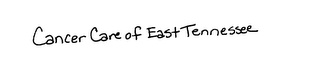 CANCER CARE OF EAST TENNESSEE logo