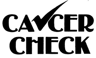 CANCER CHECK logo