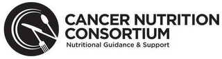 CANCER NUTRITION CONSORTIUM NUTRITIONAL GUIDANCE & SUPPORT logo