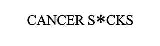CANCER S*CKS logo