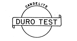 CANDELITE DURO TEST logo