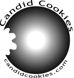 CANDID COOKIES CANDIDCOOKIES.COM logo