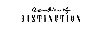 CANDIES OF DISTINCTION logo