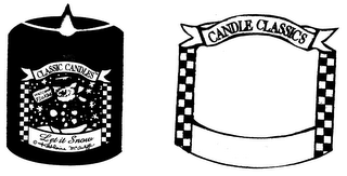 CANDLE CLASSICS WELCOME FLAKES LET IT SNOW KATHERINE D. MCAULIFFE 02 logo