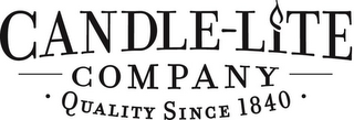 CANDLE-LITE COMPANY · QUALITY SINCE 1840 · logo